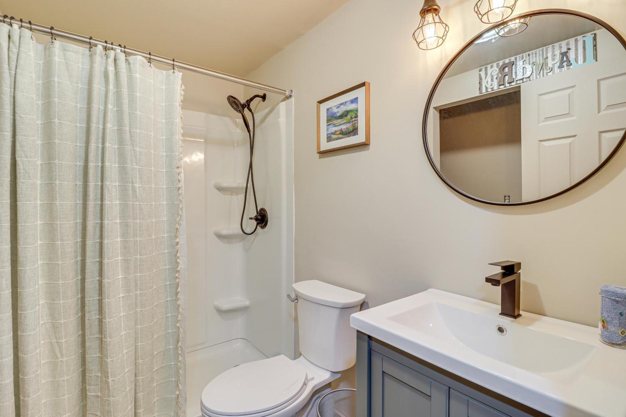 Quaint Jim Thorpe Cabin Retreat, Walk To Beach! Exterior foto