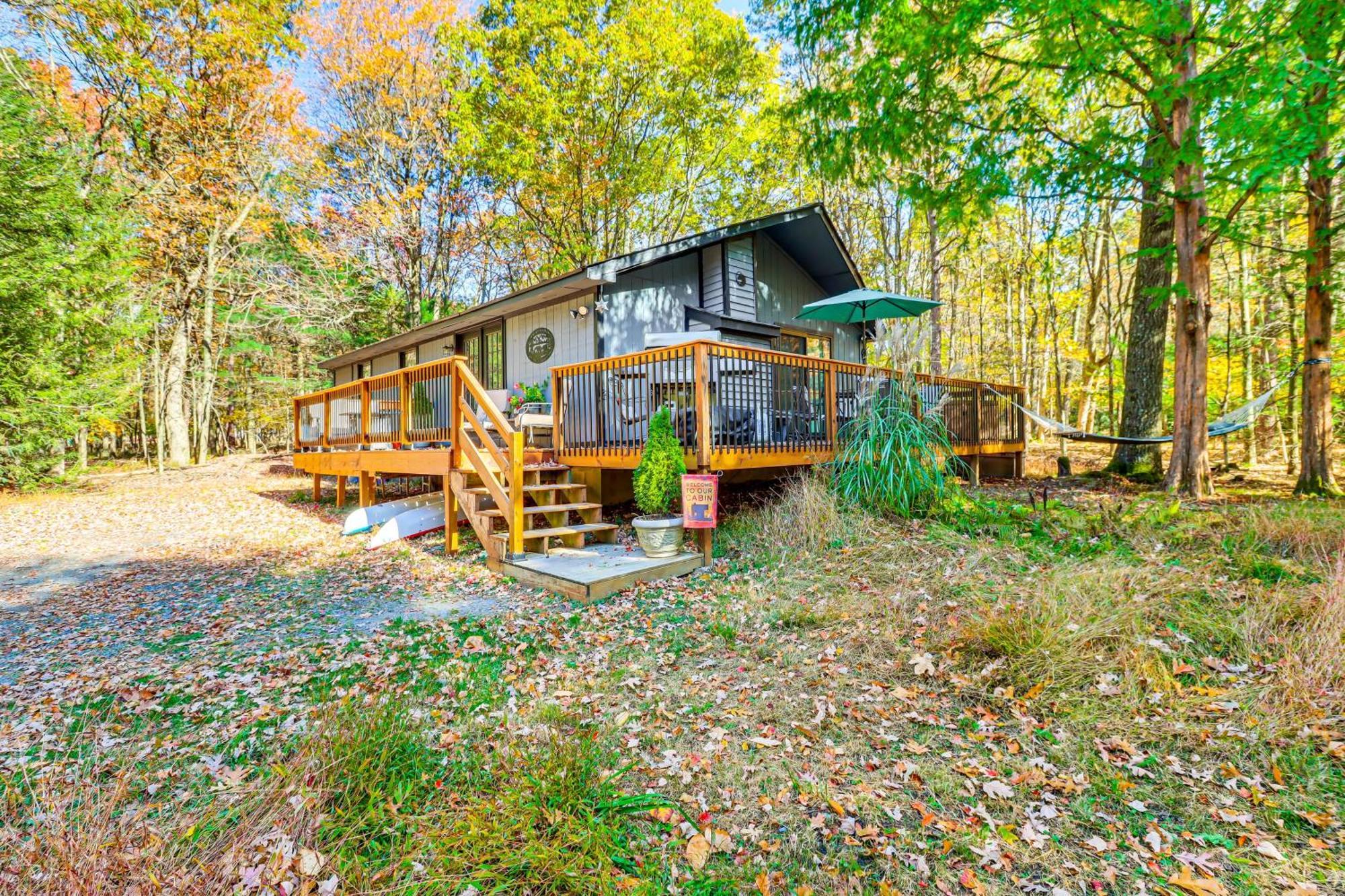 Quaint Jim Thorpe Cabin Retreat, Walk To Beach! Exterior foto